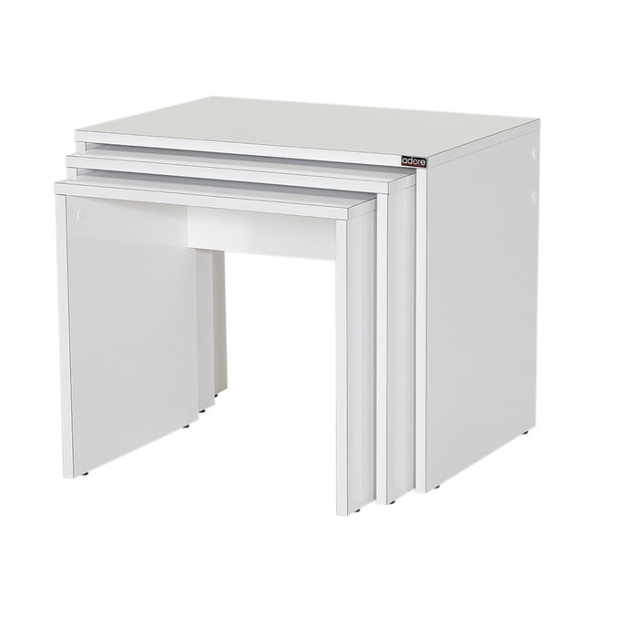 Hanah Home Mesa de Centro Blanca Hanah Home Mesa de Centro Blanca